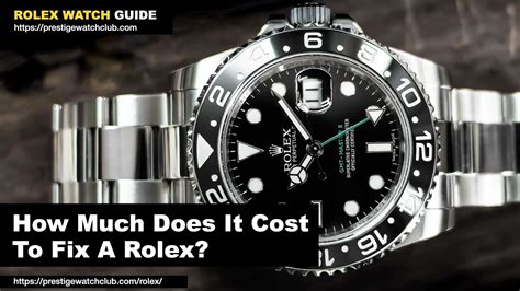 how much cost to service rolex watch|rolex maintenance cost.